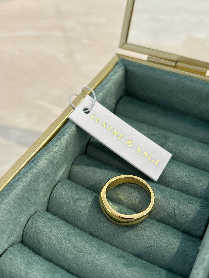 Everyday Classic 18K Gold Plated Ring (2size): S/M