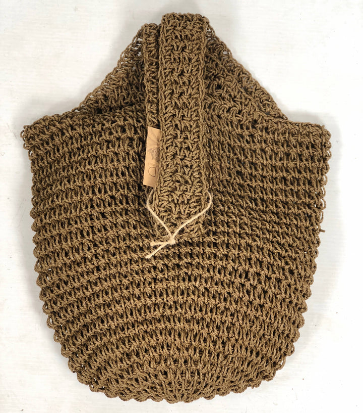 Messenger Bag: Natural