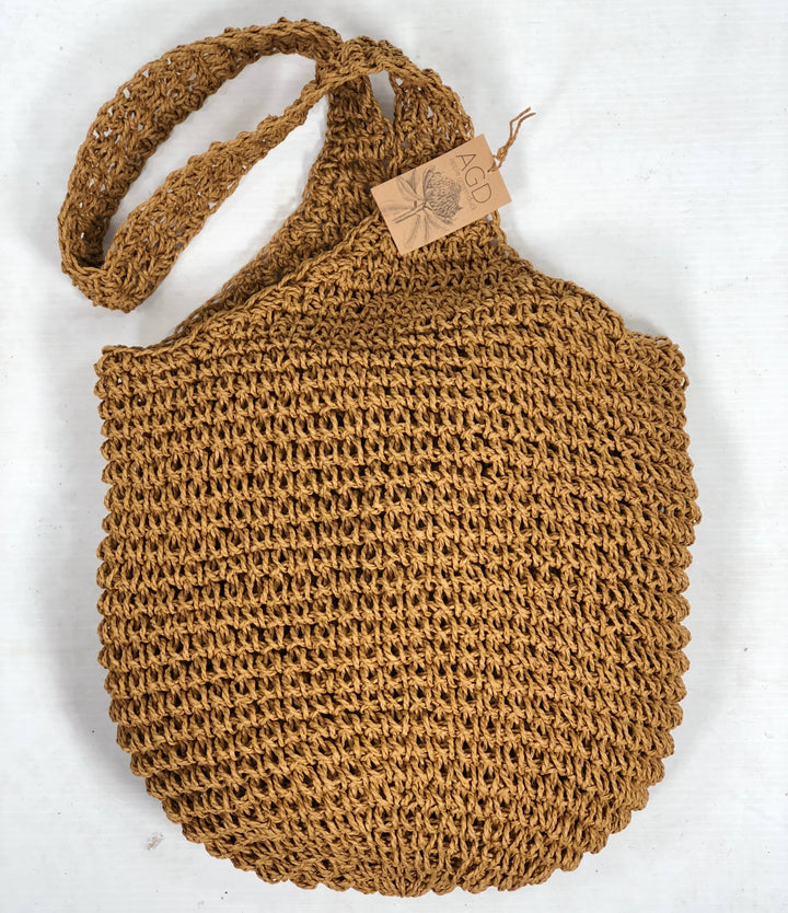 Messenger Bag: Natural