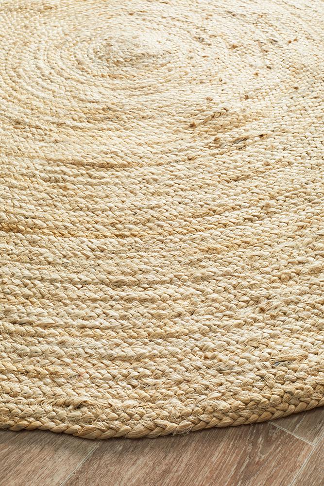 Atrium Round Light Jute