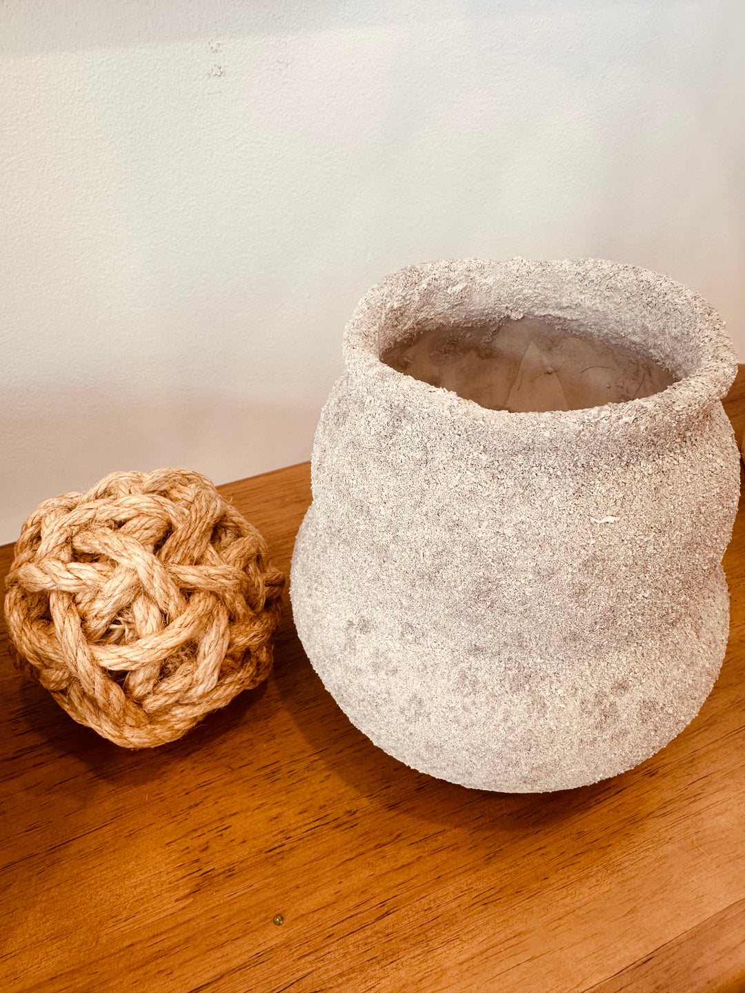 Alba Natural Textured Vase