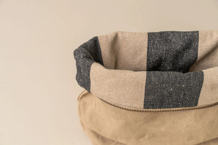 Journey Makeup Canvas Bag | Clay