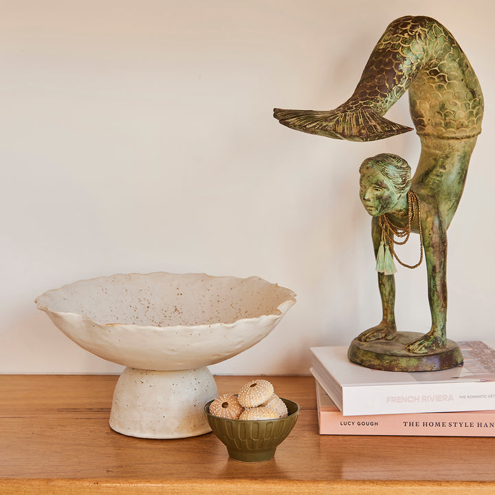 Inlet Large Footed Plate 30cm