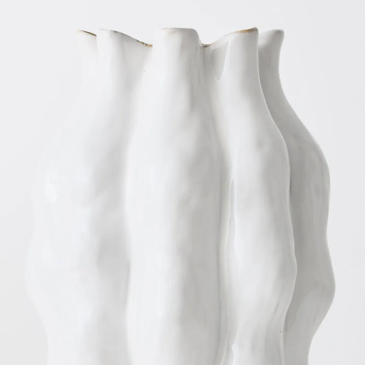 Eudora Vase Winter White