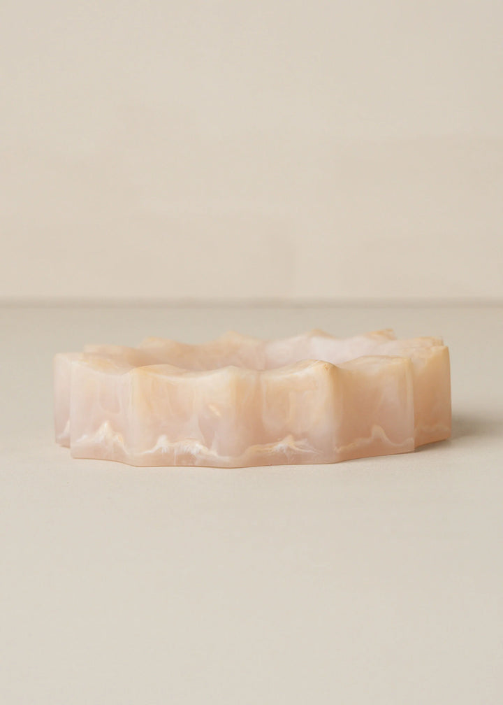 Flow Resin Sun Dish | Shell