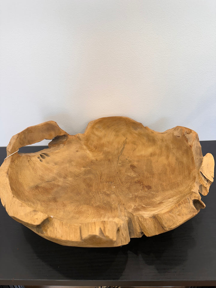 Rustic Teak Bowl