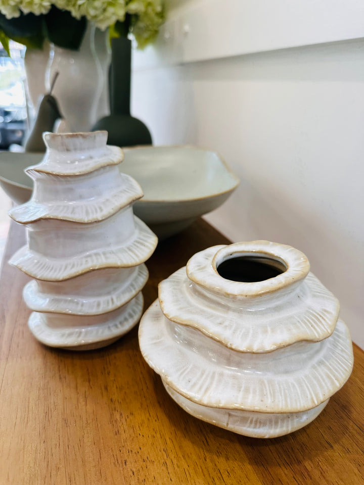 Fossil Natural Bud Vase. -Short