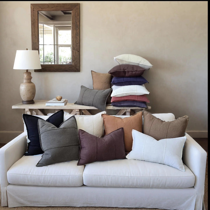 Eveleigh Stonewashed Linen Cushion