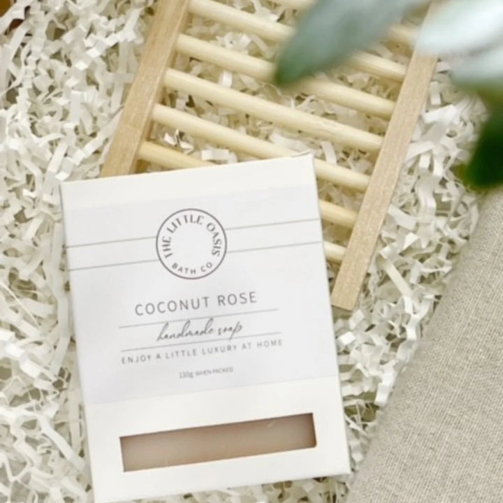 Coconut Rose Soap Bar