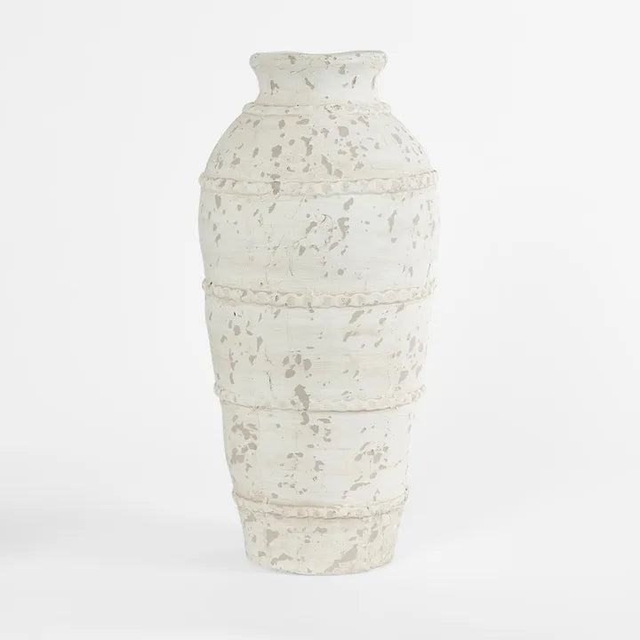 Corbin Tall Vase White