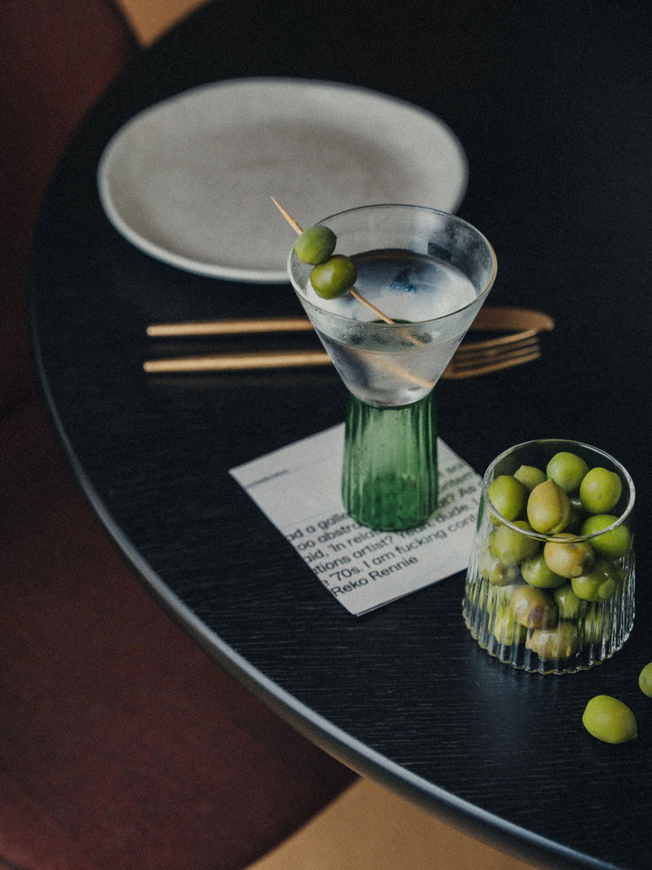 Kairos Wine Glass | Clear/Green