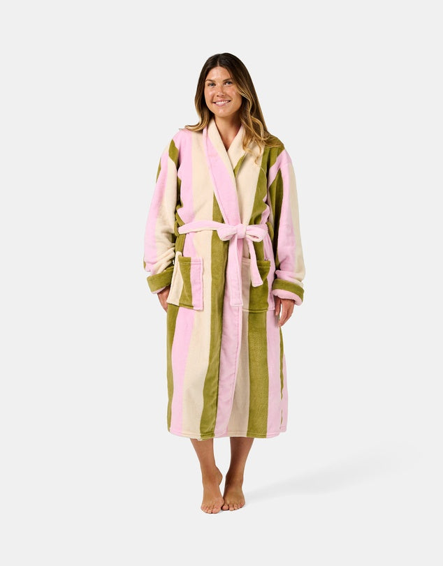 Plush Palazzo Pumpkin Robe (Copy)
