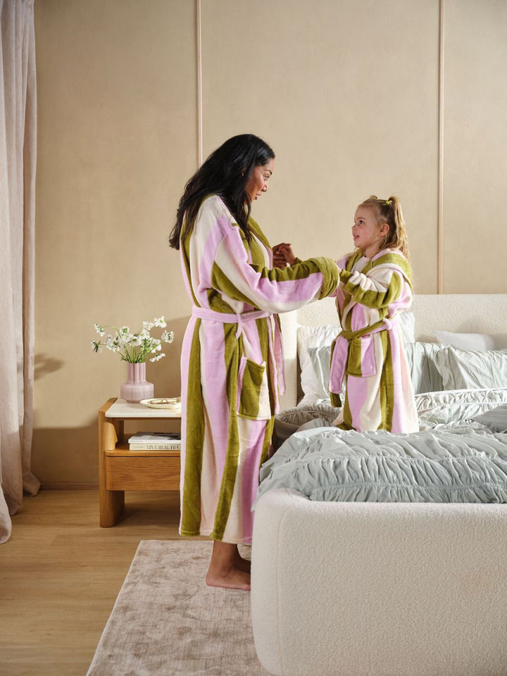 Plush Palazzo Pumpkin Robe (Copy)