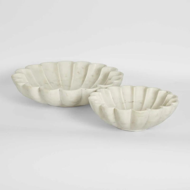 Flora Marble Bowl Large