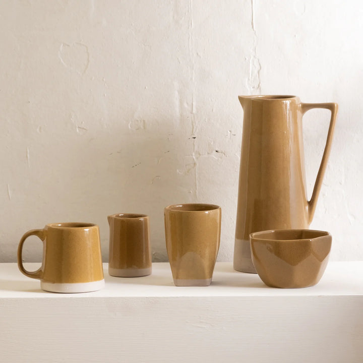Sanna Dipped Jug - Mustard