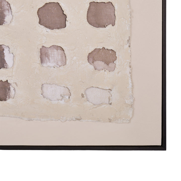 Peka Hand Painted Wall Art Multi-Coloured 118x5.2x118cm