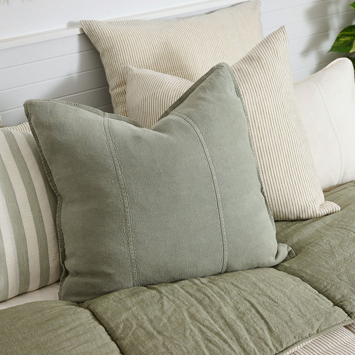 Luca® Linen Cushion - Pistachio