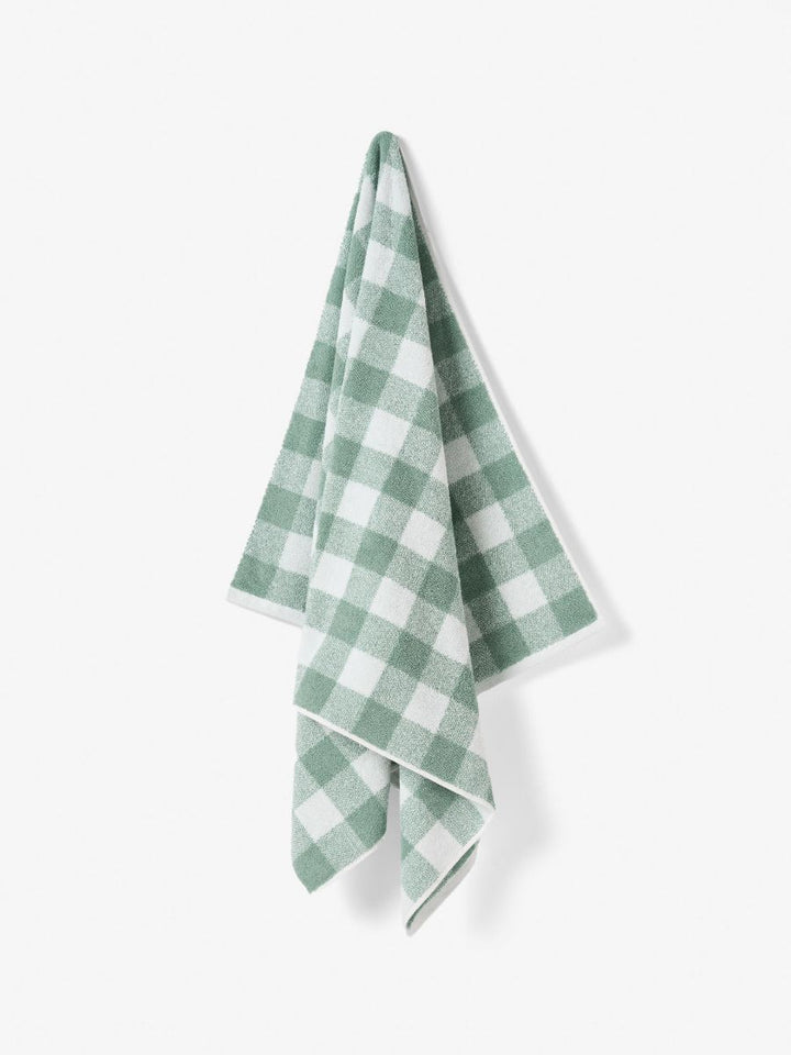 Flinders Check Saltwater Bath Towel