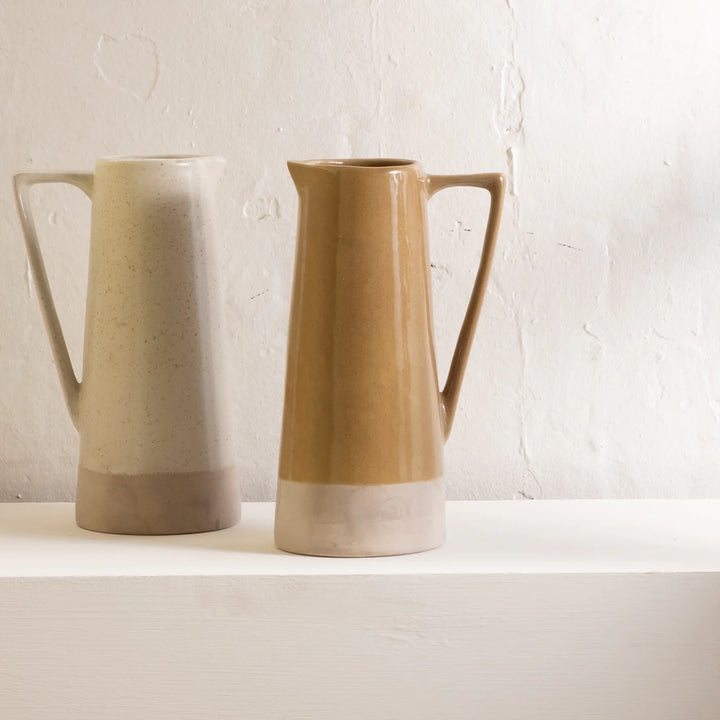 Sanna Dipped Jug - Mustard