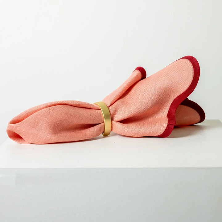 Scallop Napkin - Pink