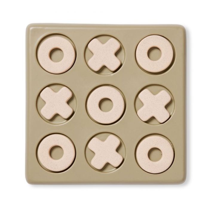 Ceramic Tic Tac Toe - Green