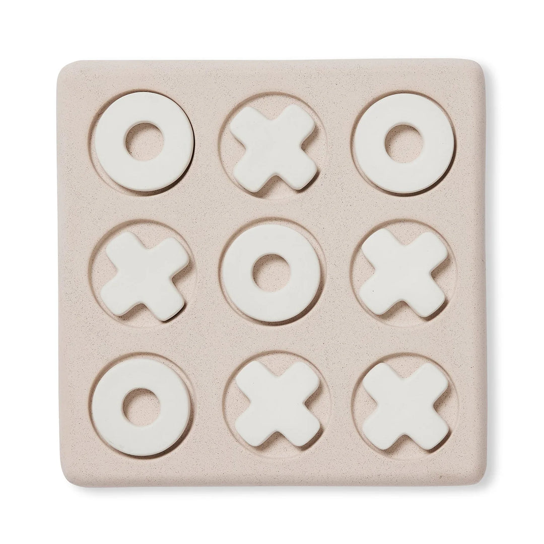 Ceramic Tic Tac Toe - Natural