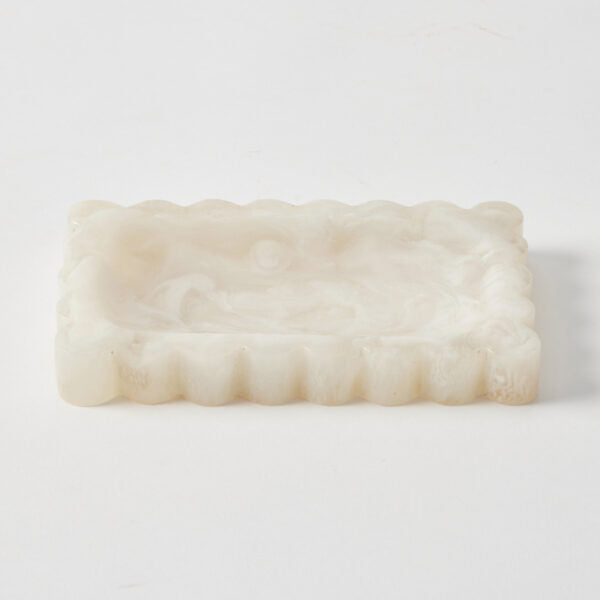 Estila Trinket Tray - Nougat