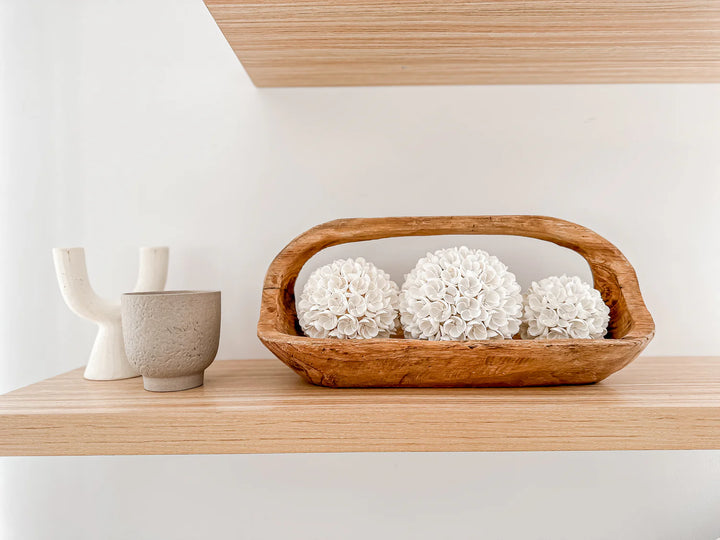 Wooden Fruit Bowl