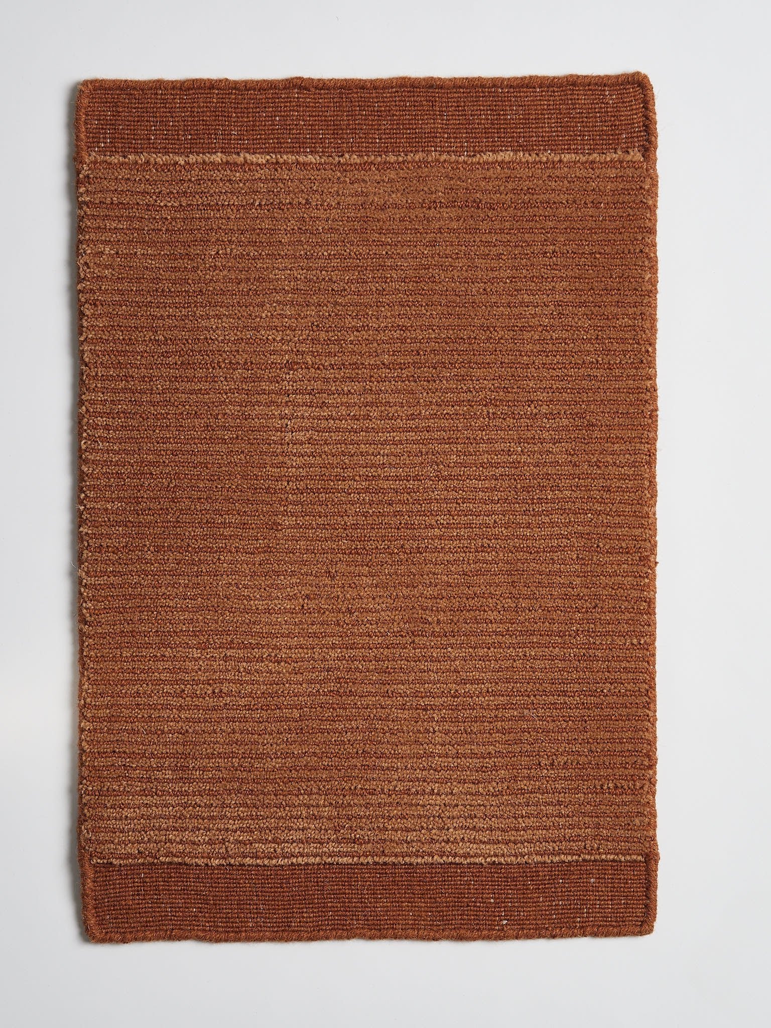 Haven Terracotta New Zealand Wool Rug. Made To Order – Terracotta Clover