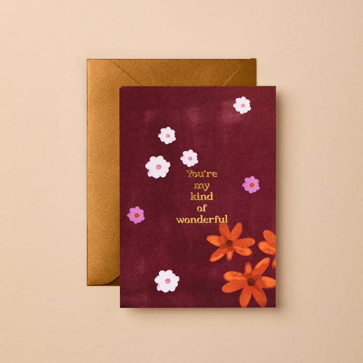 Friendship Card | Modern Foil Stationery