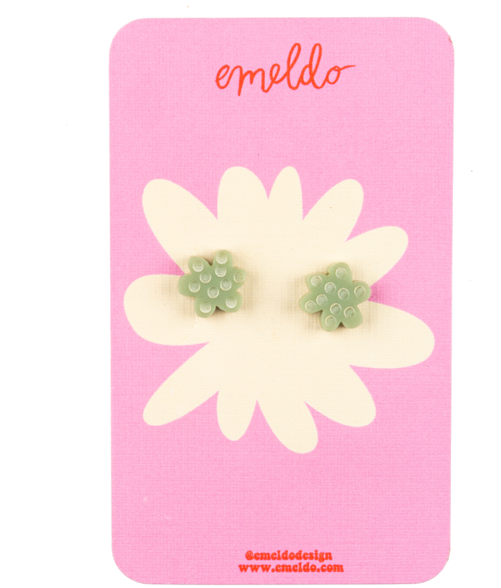 Flower Studs // select colour: Pink