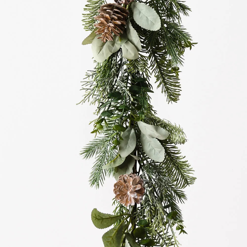 Garland Natural Pinecone Mix