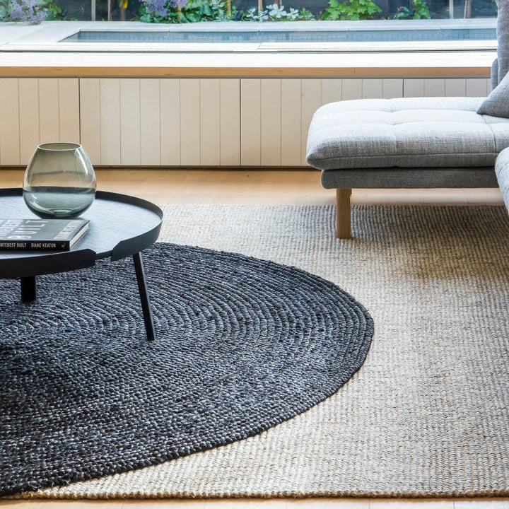 Carter Wool & Jute: Oversized mat
