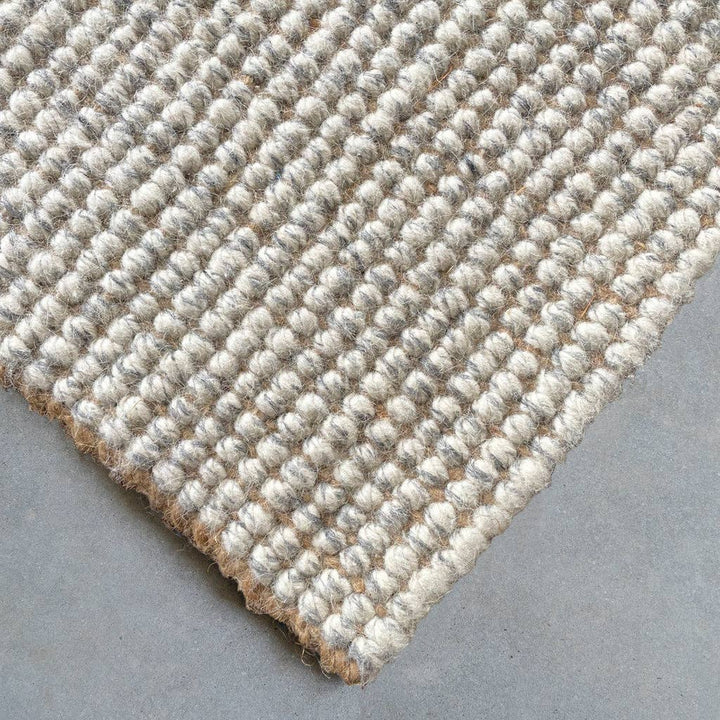 Carter Wool & Jute: Oversized mat