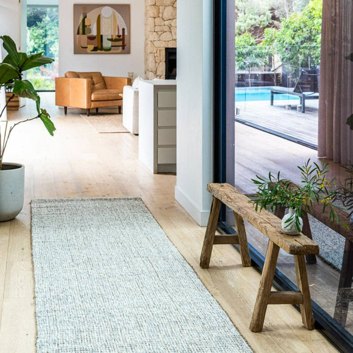 Carter Wool & Jute: Oversized mat