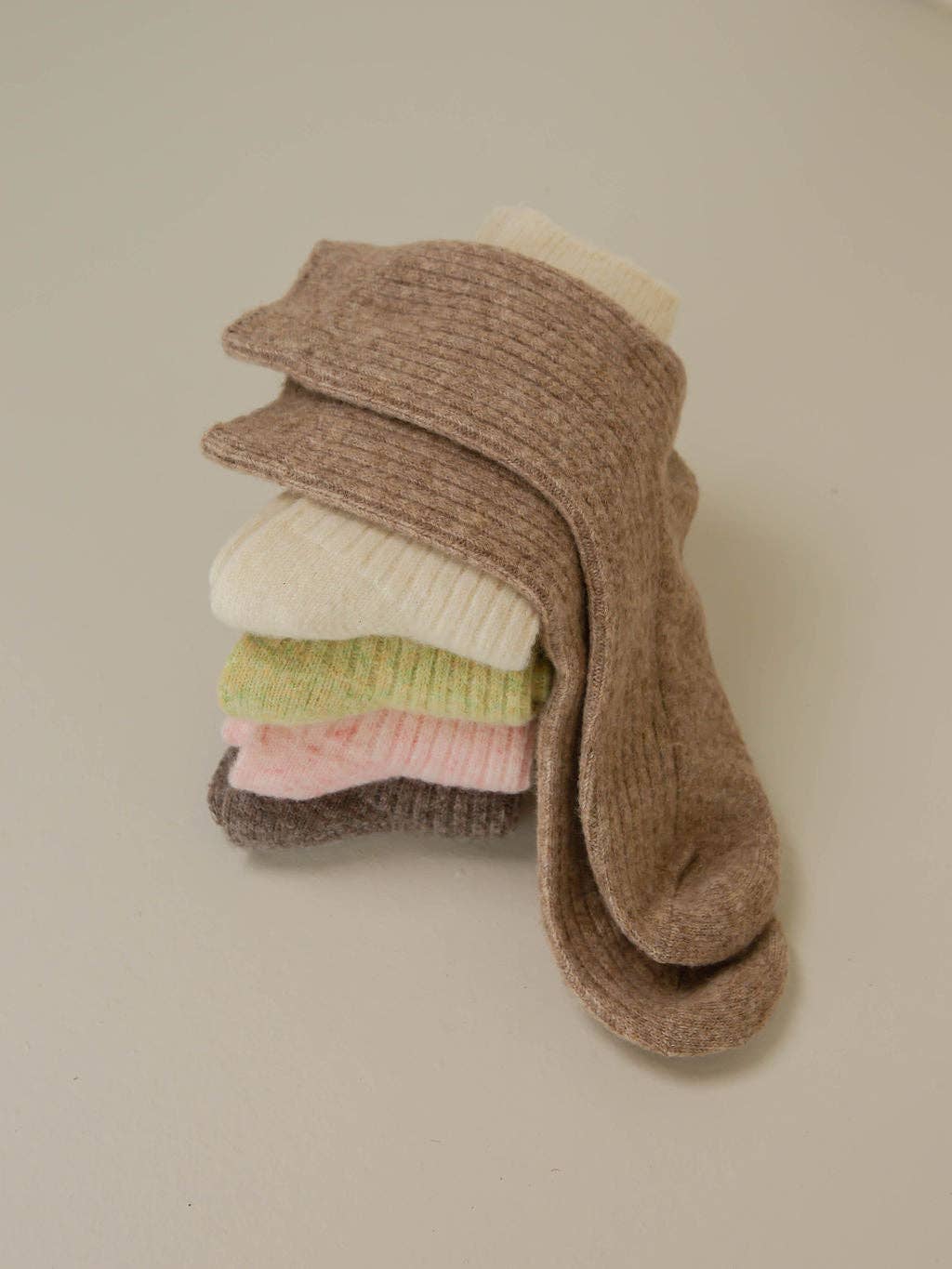 The Comfiest Socks - Light Brown: S/M