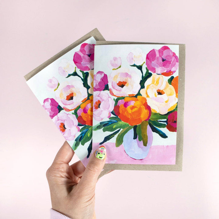Pastel Bouquet Greeting Card