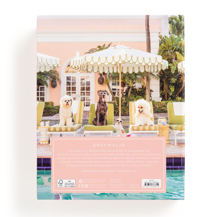 Galison Gray Malin Palm Beach Pool Day Puzzle 1000pcs
