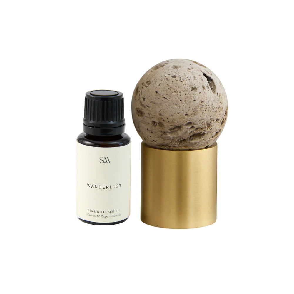 Brass Scented Diffuser - Wanderlust