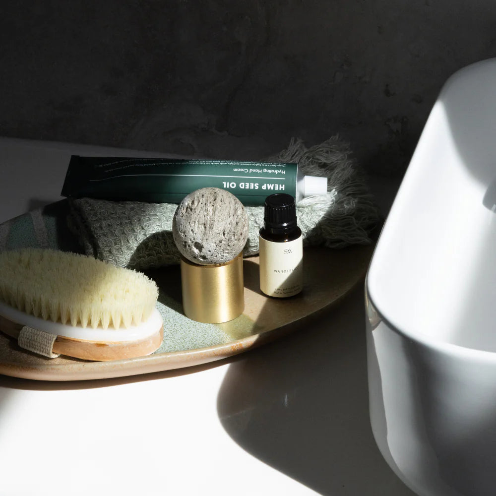 Brass Scented Diffuser Coastal Wilderness