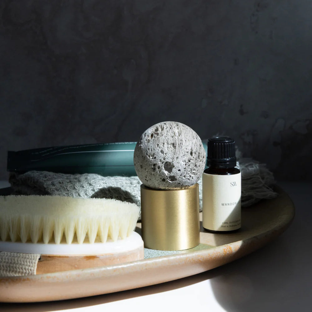 Brass Scented Diffuser Coastal Wilderness