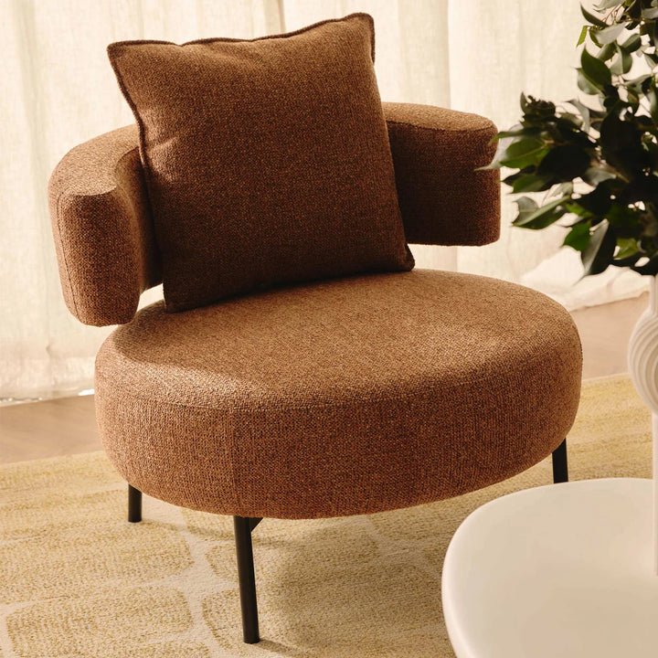 Alba Occasional Chair Burnt Orange