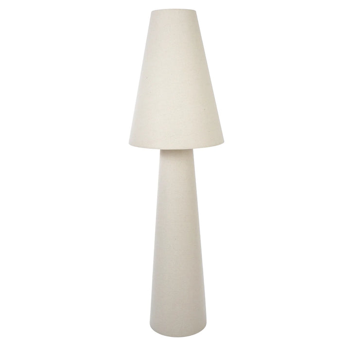 Carrington Linen Floor Lamp Natural
