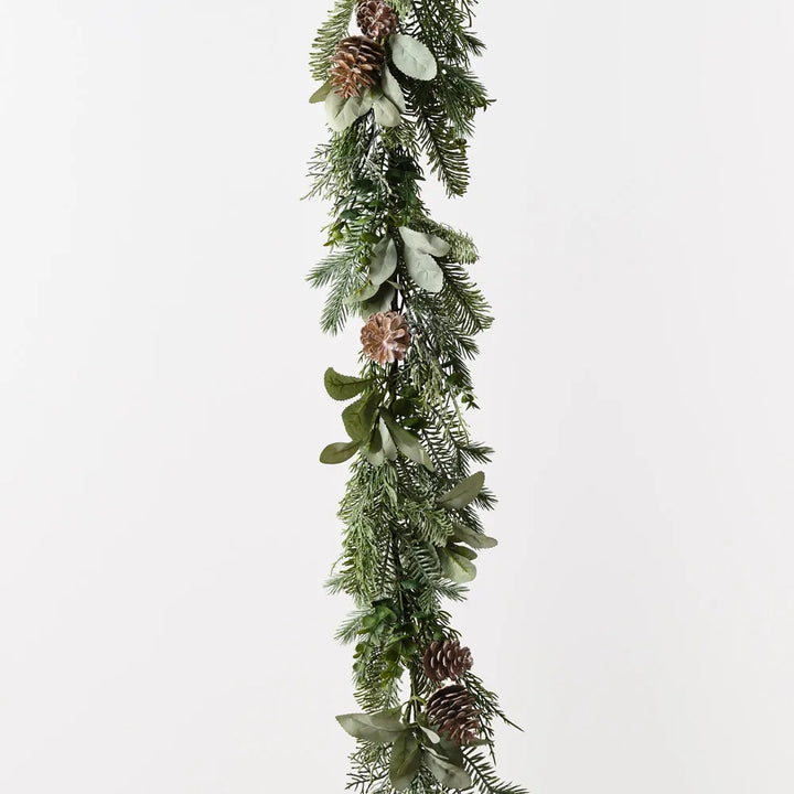 Garland Natural Pinecone Mix