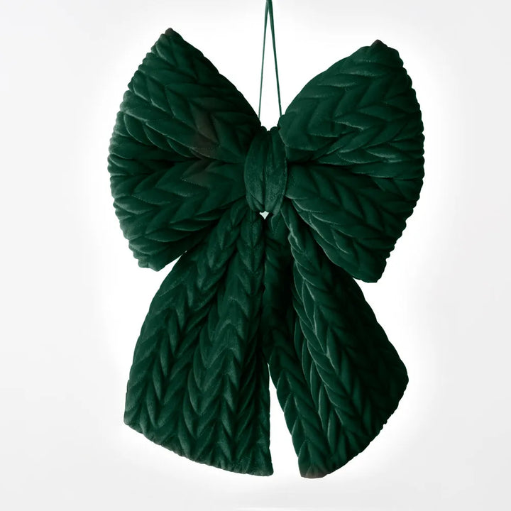 Luxe Hanging Bow Green - Large (Copy)