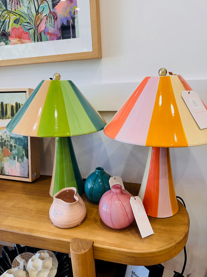 Salvadore Green Lamp - Ben David