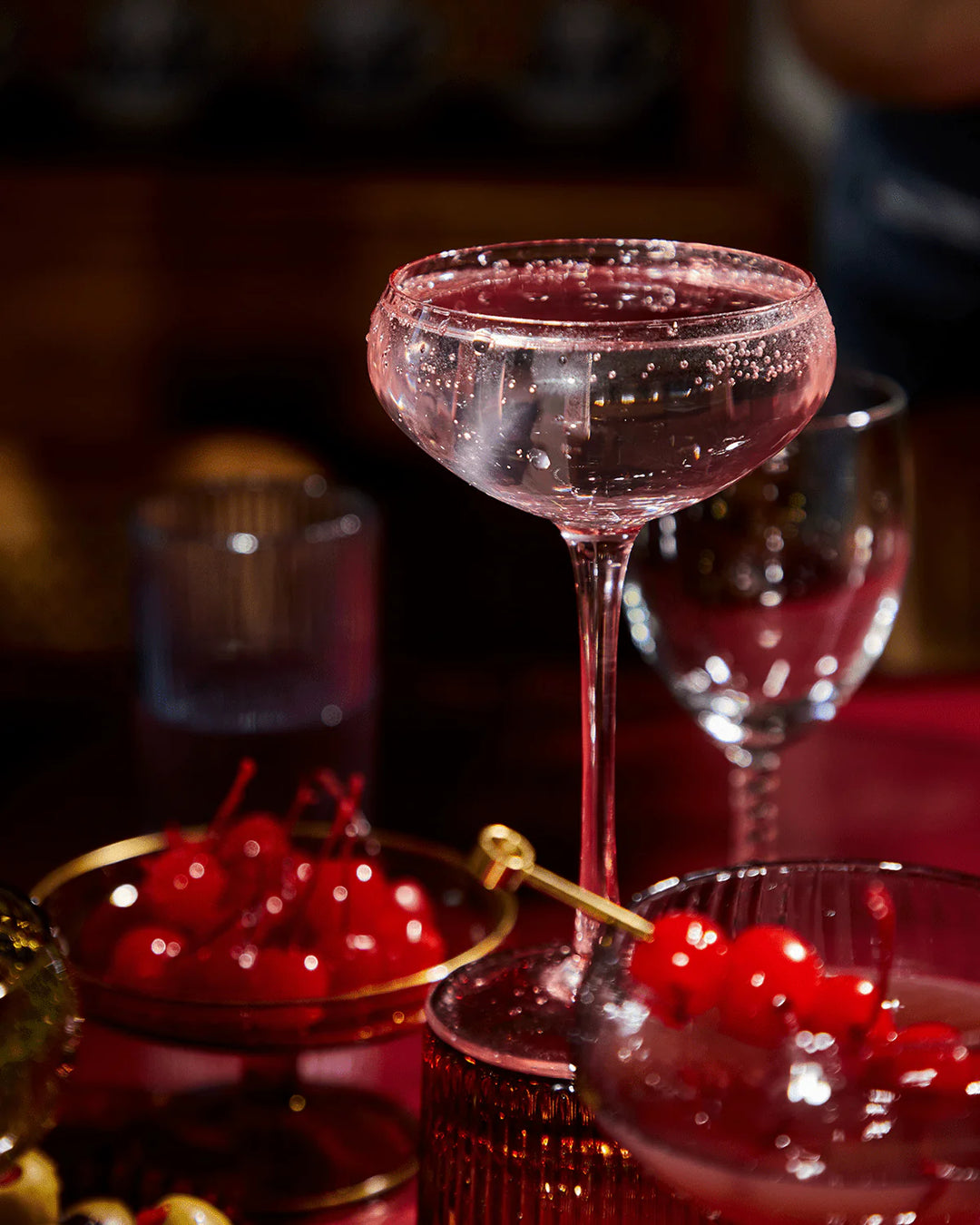 The Lou Coupe in Blush - Set of 2