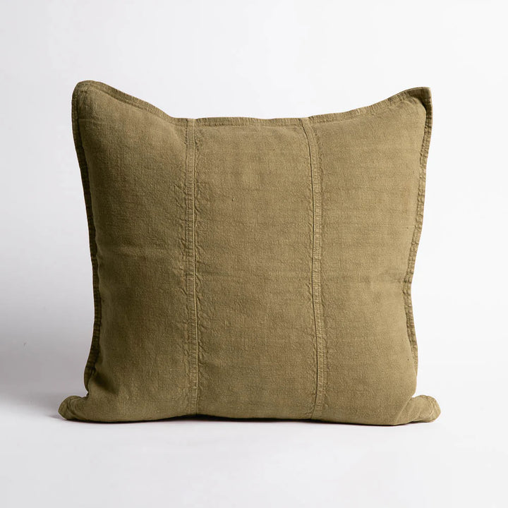 Luca Linen Olive Cushion