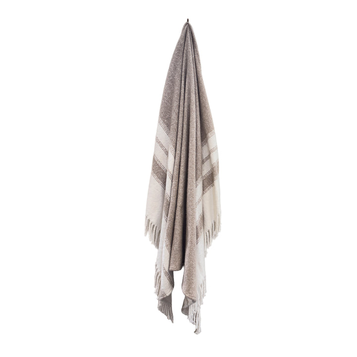Marai Woven Throw - Sand Multi