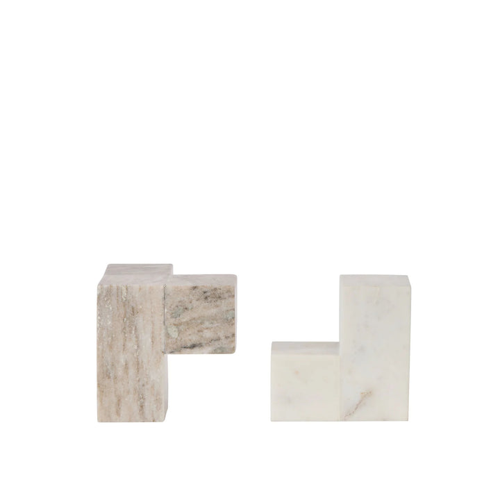 Marble Book Ends